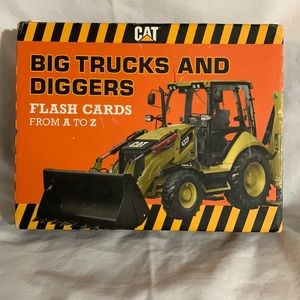 Big Trucks and Diggers flash Cards from A to Z